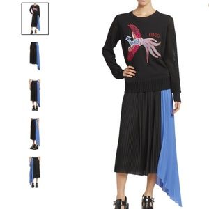 Kenzo Asymmetric Midi Skirt